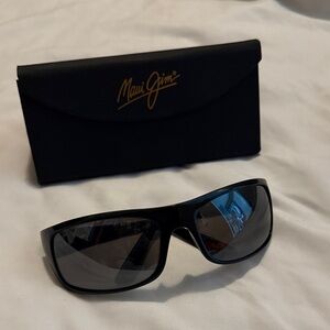 Maui Jim Glossy Black Sunglasses